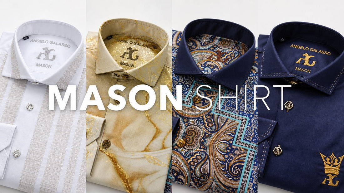 The Mason Shirt: Angelo Galasso's Signature, From Knightsbridge to New York and Dubai - Angelo Galasso