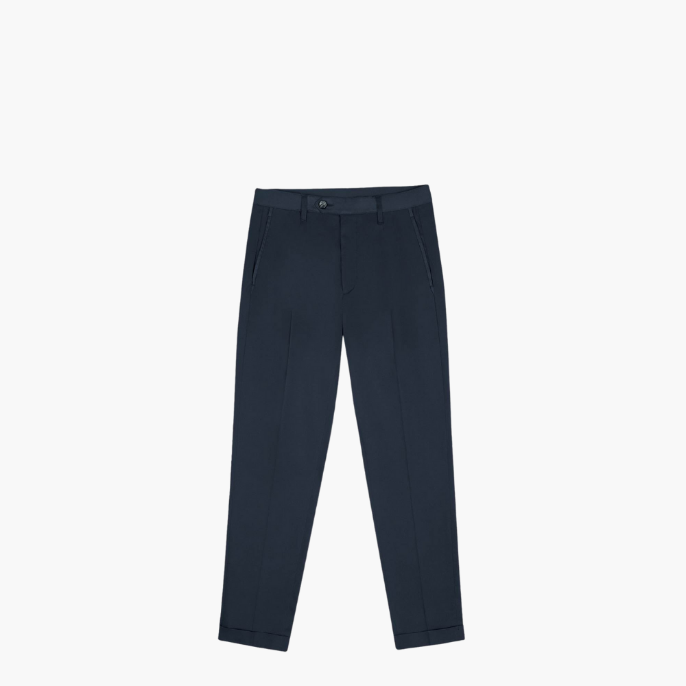 Blue Regular Chinos - A11MR252F2