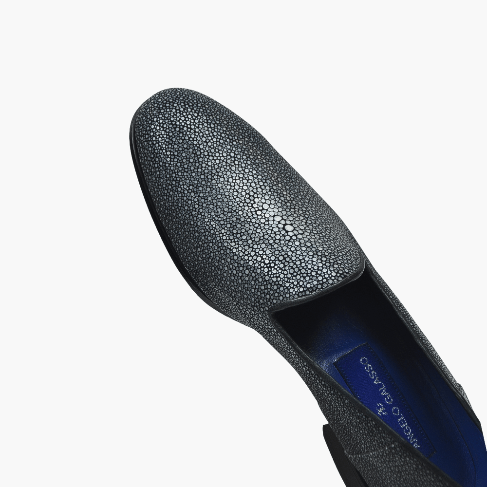Stingray Skin Slip on - Angelo Galasso - Luxury Italian Menswear London