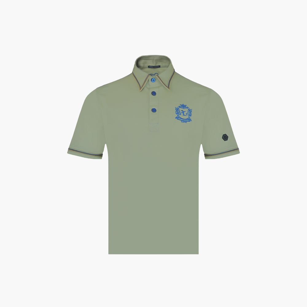 Light Green Araldica Frisee Polo -
