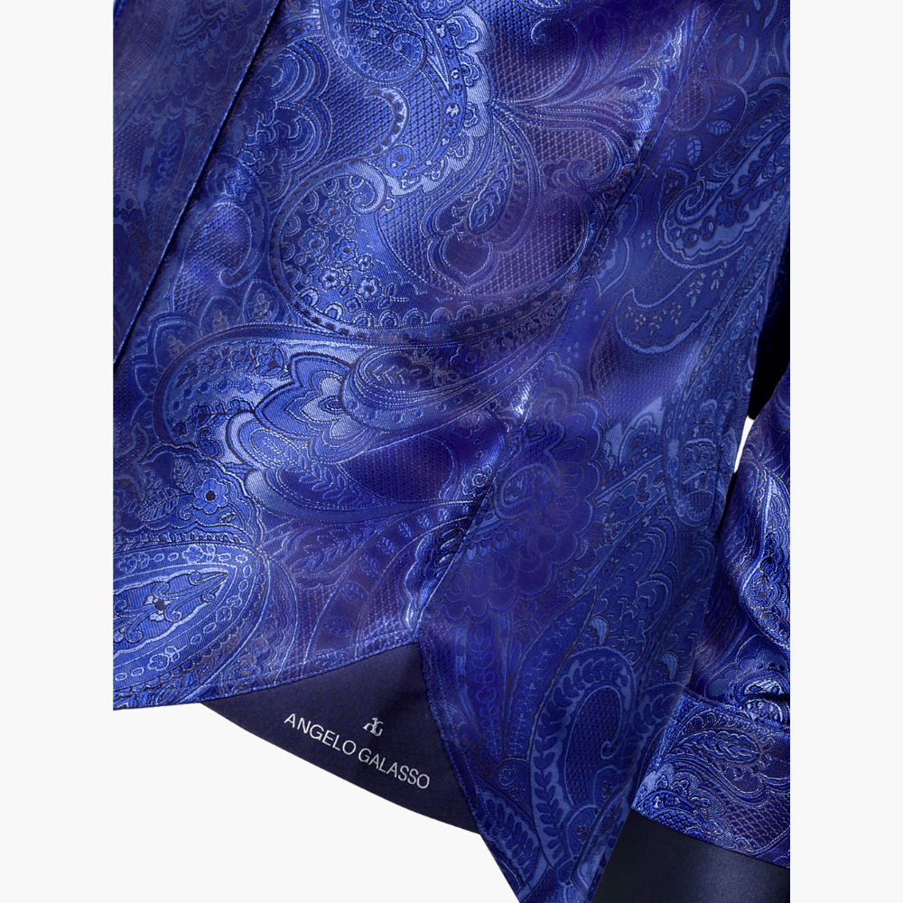 Blue Paisley Mason Shirts