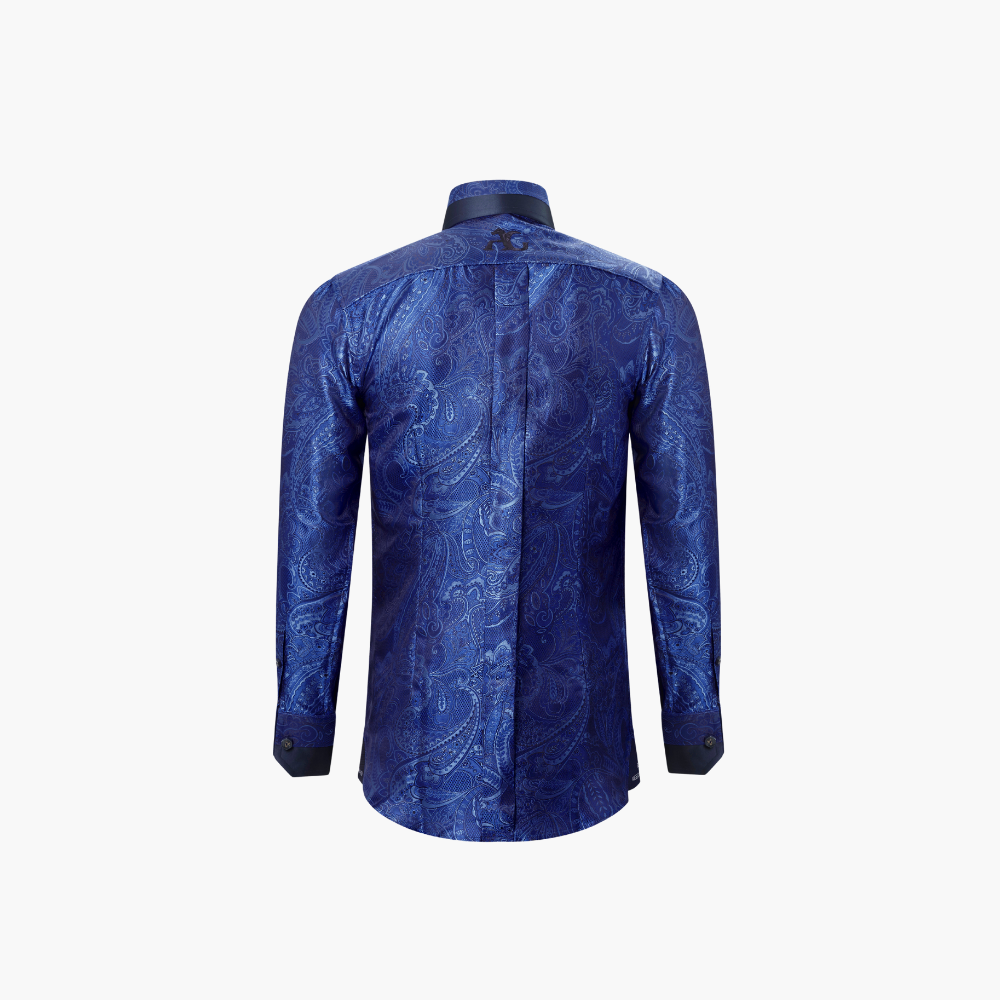 Blue Paisley Mason Shirts