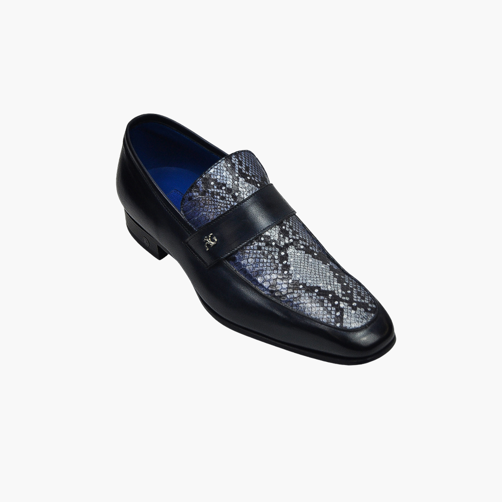 Blue Snake Moccasin ANGELO GALASSO