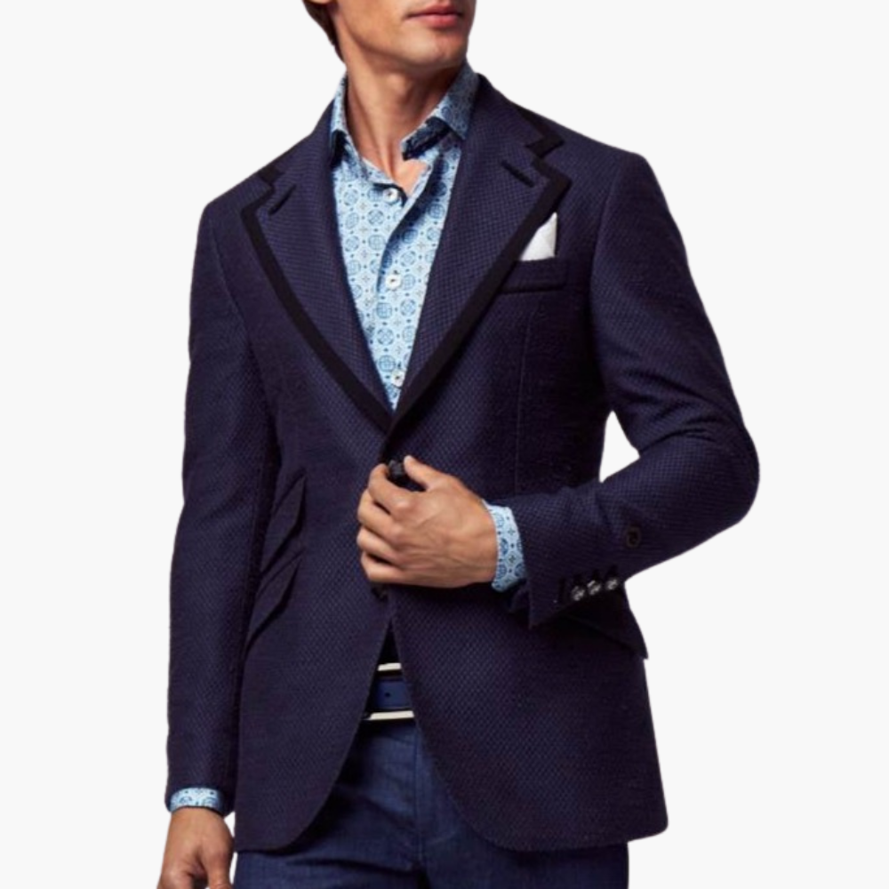 Cotton Silk Bouclè Blazer - A21MR37003