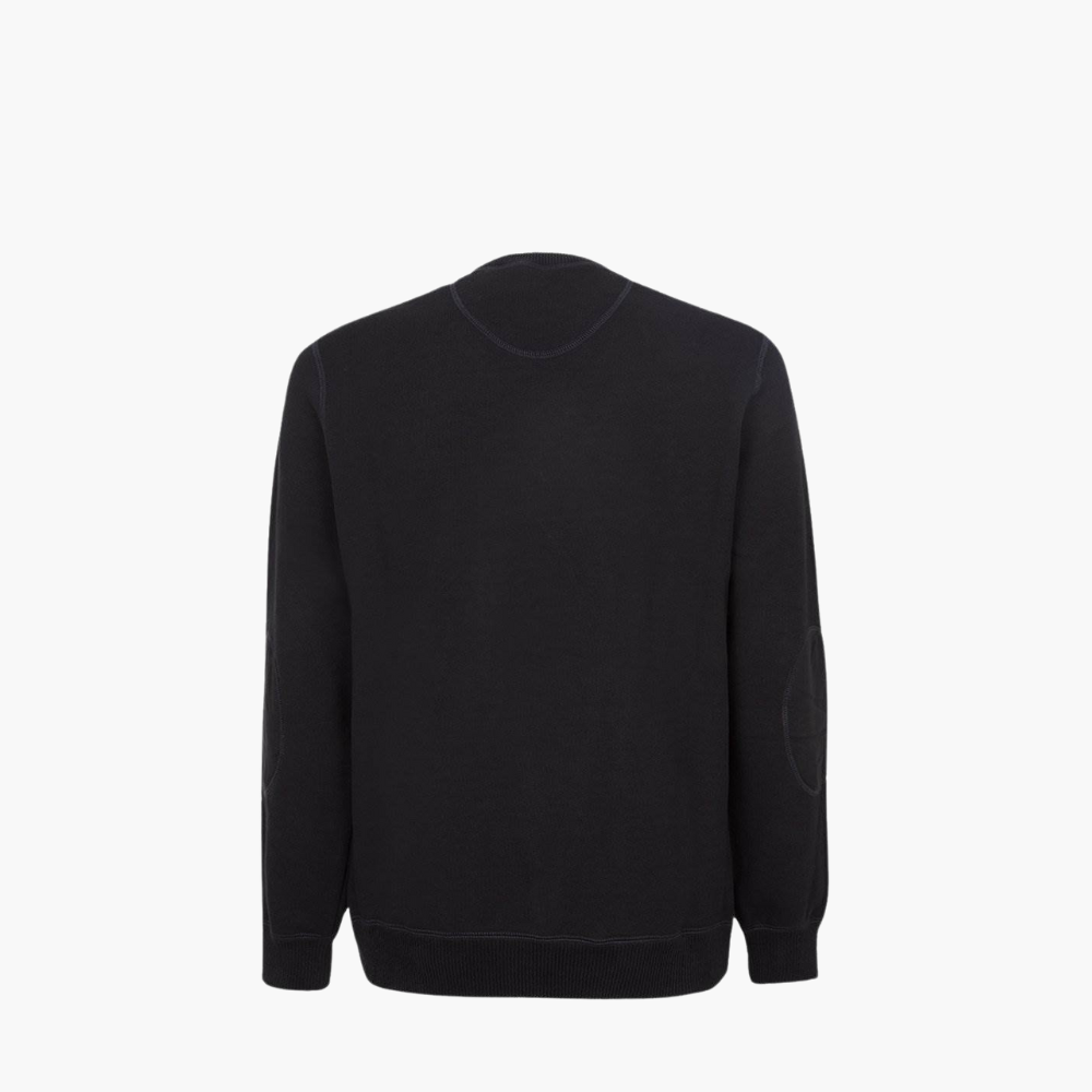 Black Sweatshirt With Embroidery - 14W6ANG03V