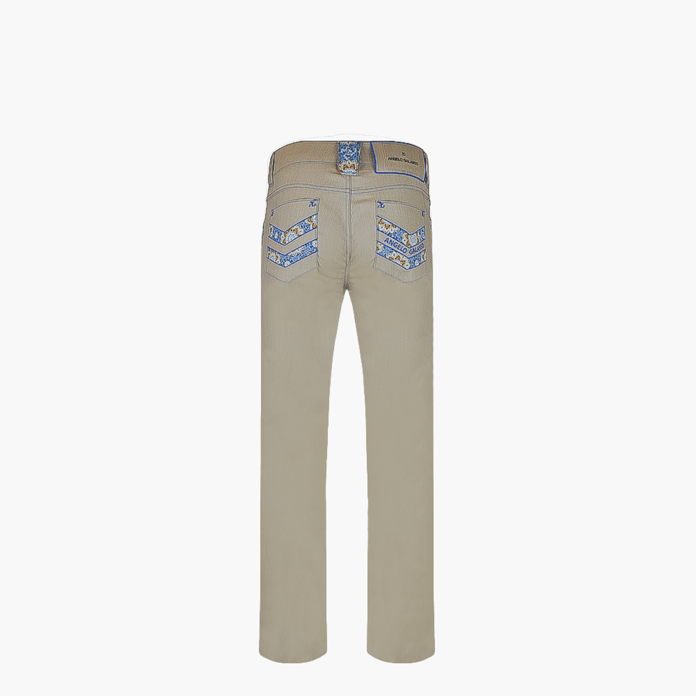 Beige  Jeans  AG Print