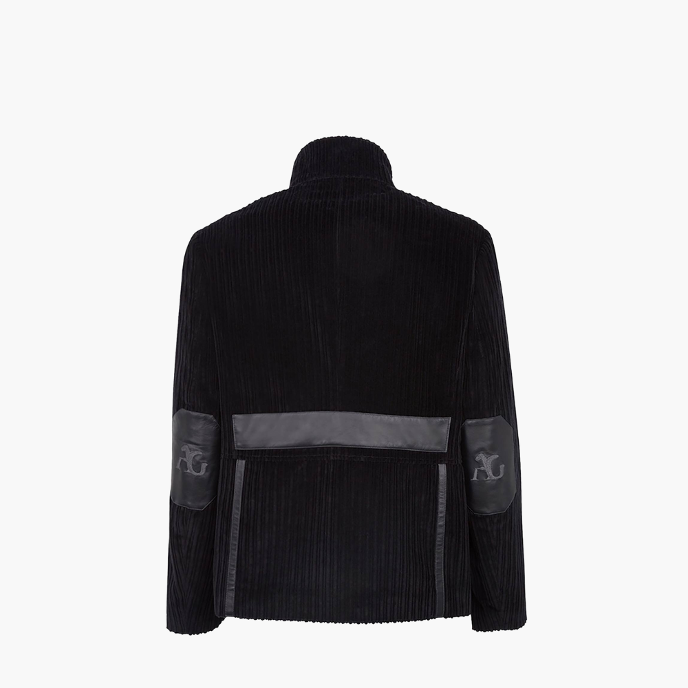 Black  Corduroy Sahariana - 18W4VUO01FL