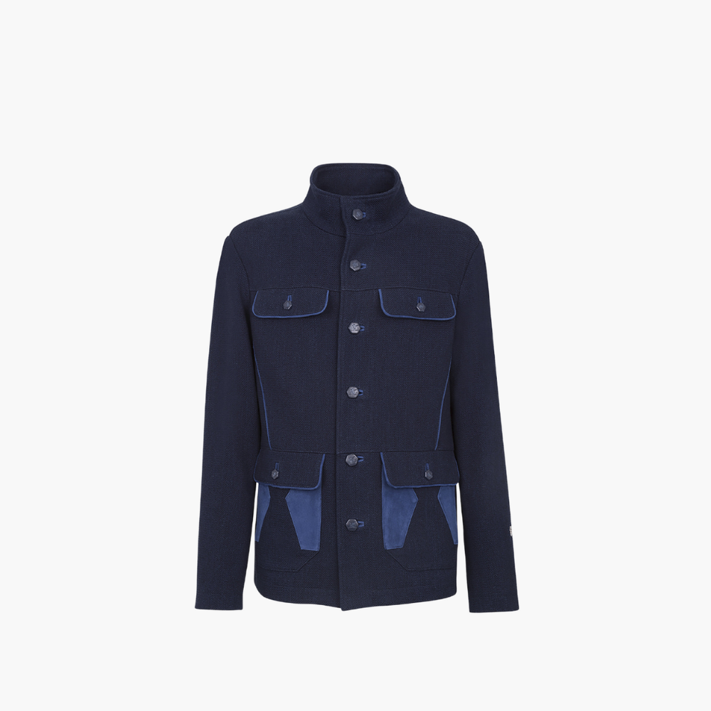 Blue Cotton Sahariana - 18S4VUO04