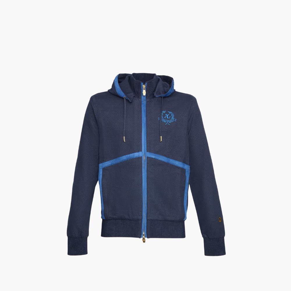 Cotton & Suede Tracksuit - 21S8TRA02