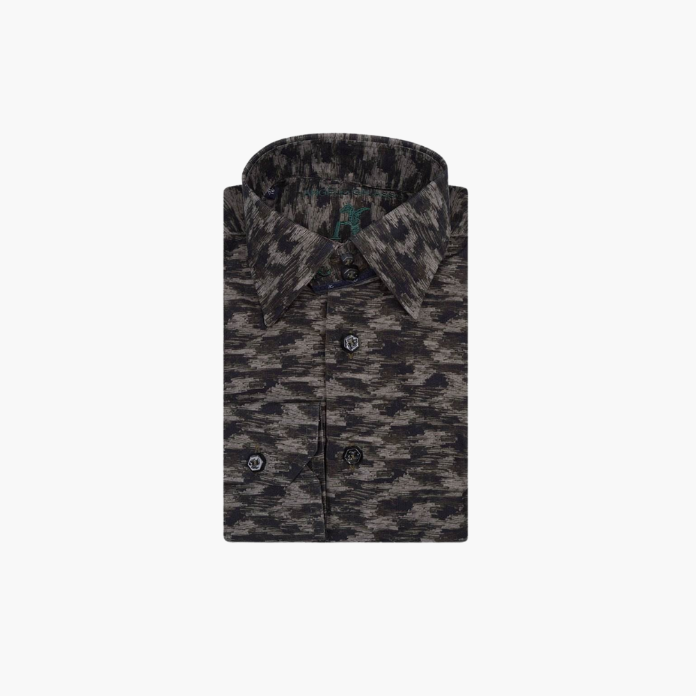 Green Camouflage Corleone Shirt