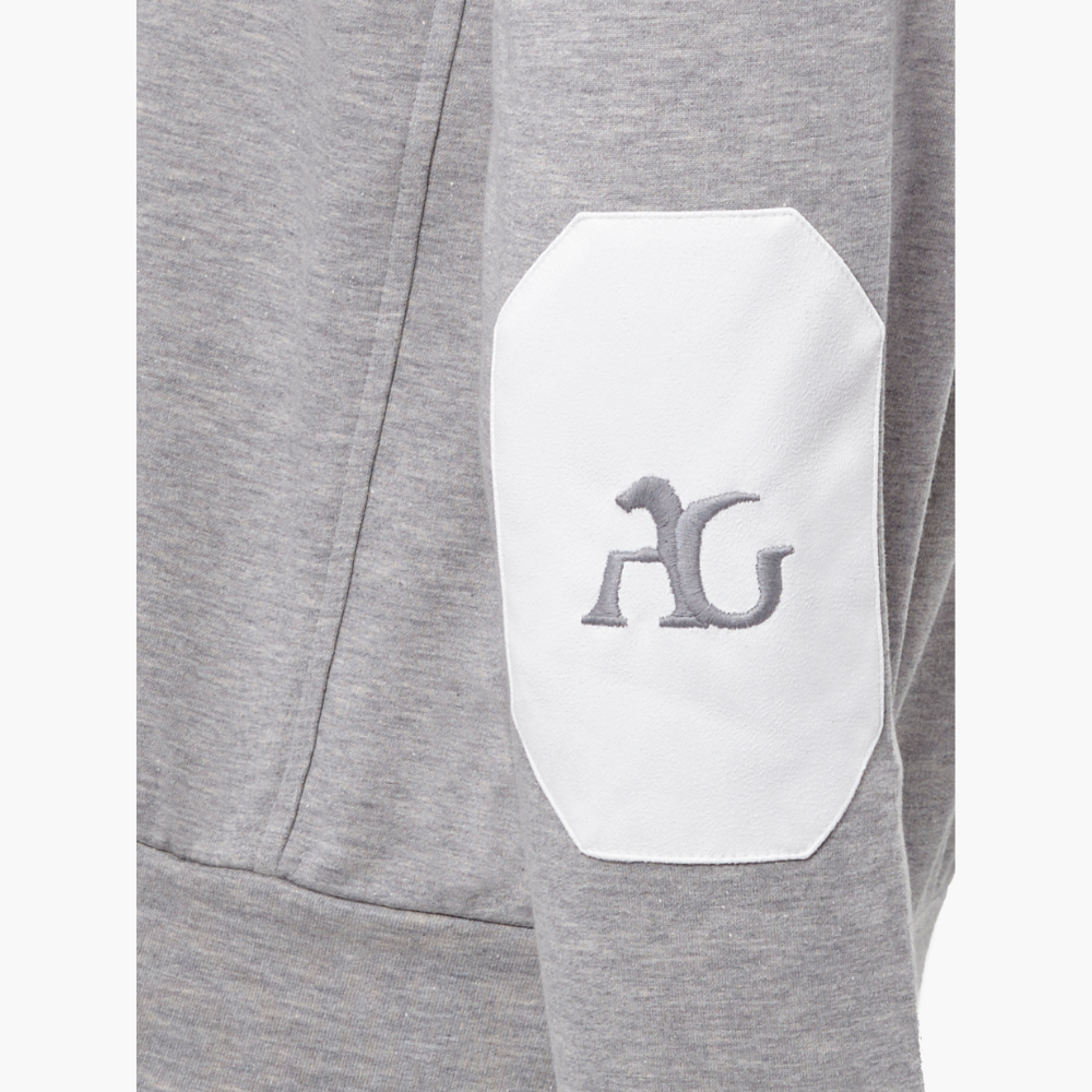 Light Grey Sweatshirt Dragoon Logo - B11MR27001