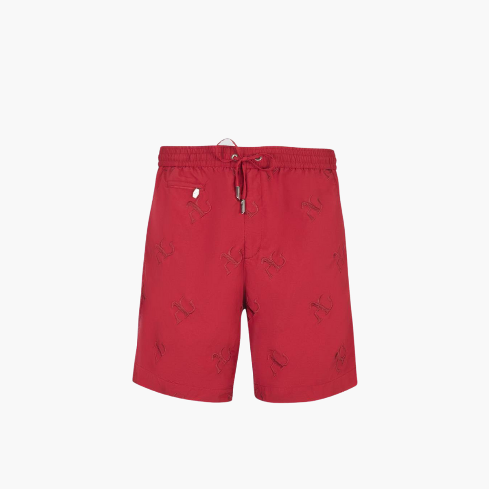 Red Swimming Shorts with AG - AG18SQSWI3