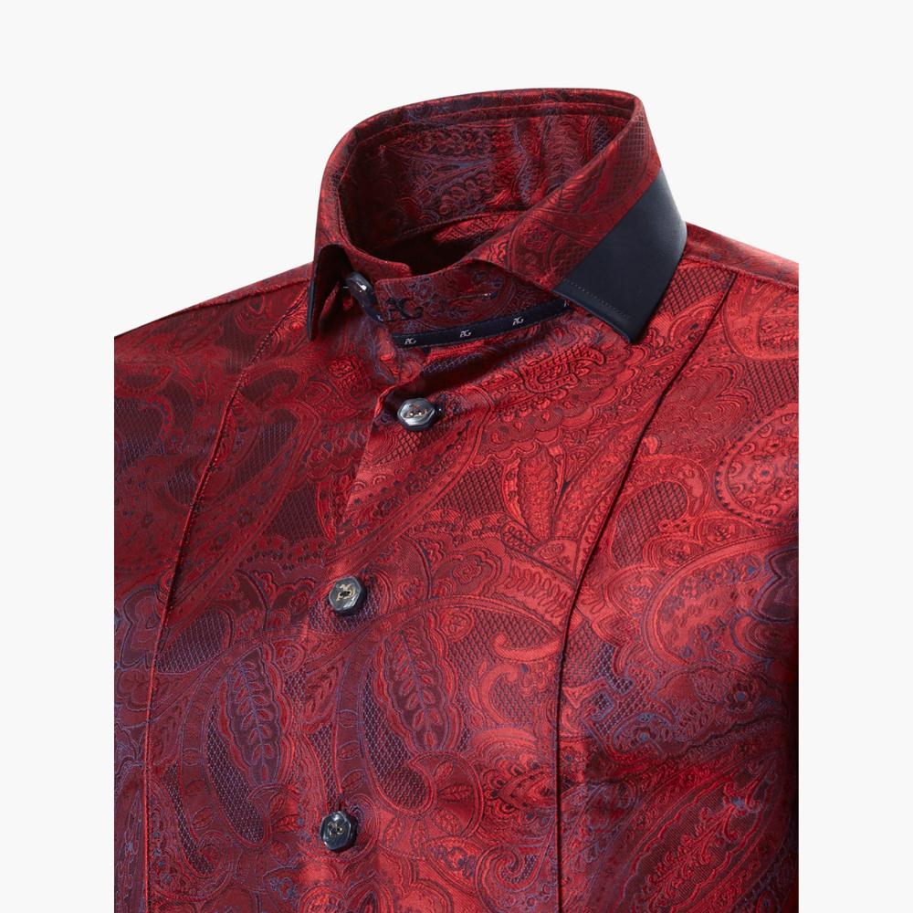 Red Paisley Mason Shirt