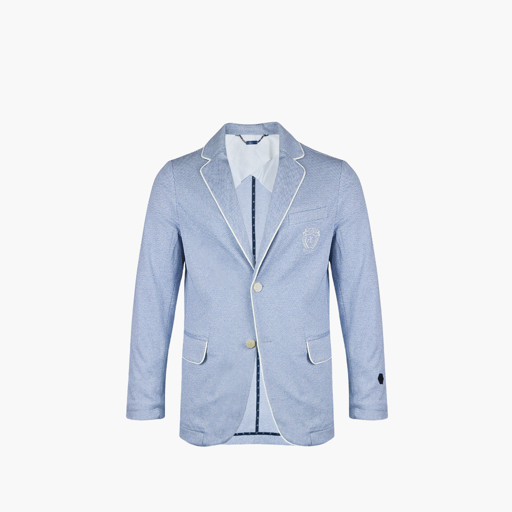 Light Blue Araldica Cardigan Blazer – AG24S2MEC01