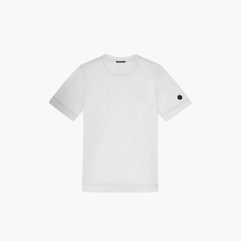 Logo Print C-neck T-shirt - Angelo Galasso - Luxury Italian Menswear London