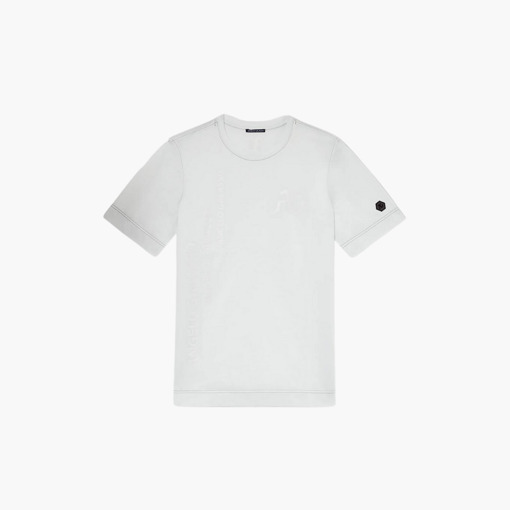 Logo Print C-neck T-shirt -