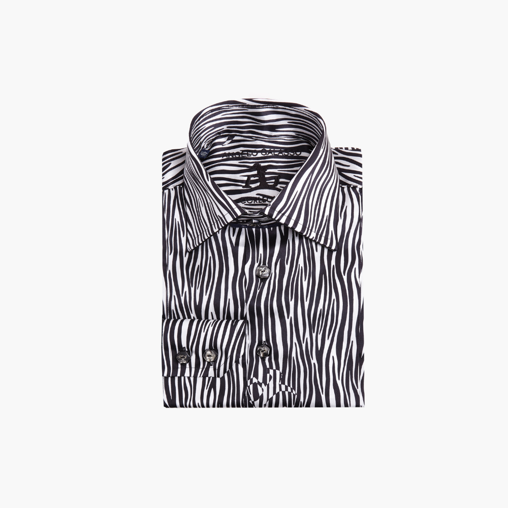 Zebra AG Print Corleone Silk Shirt