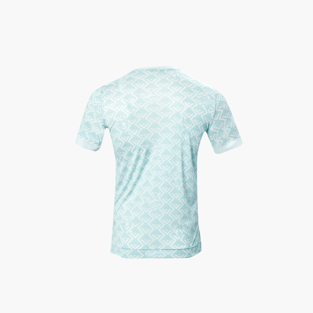 Light Green Silk Optical T-Shirt - Angelo Galasso - Luxury Italian Menswear London