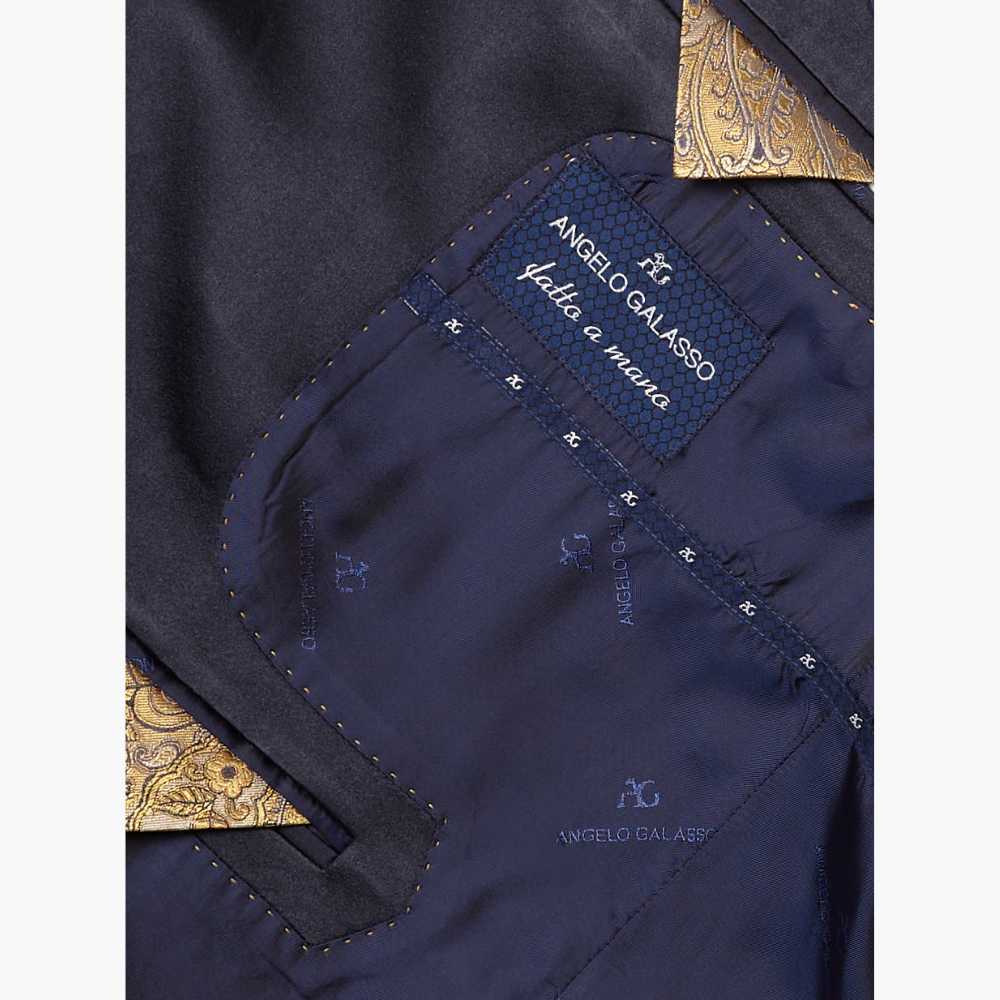 Gold Paisley Blazer - B11MR37011