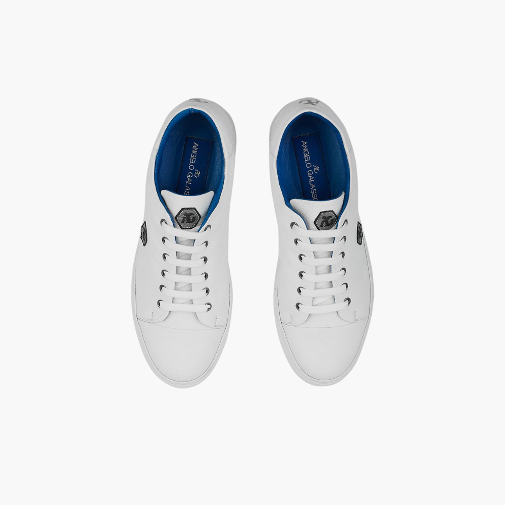 White Deer Leather Trainers - A11MS1801F