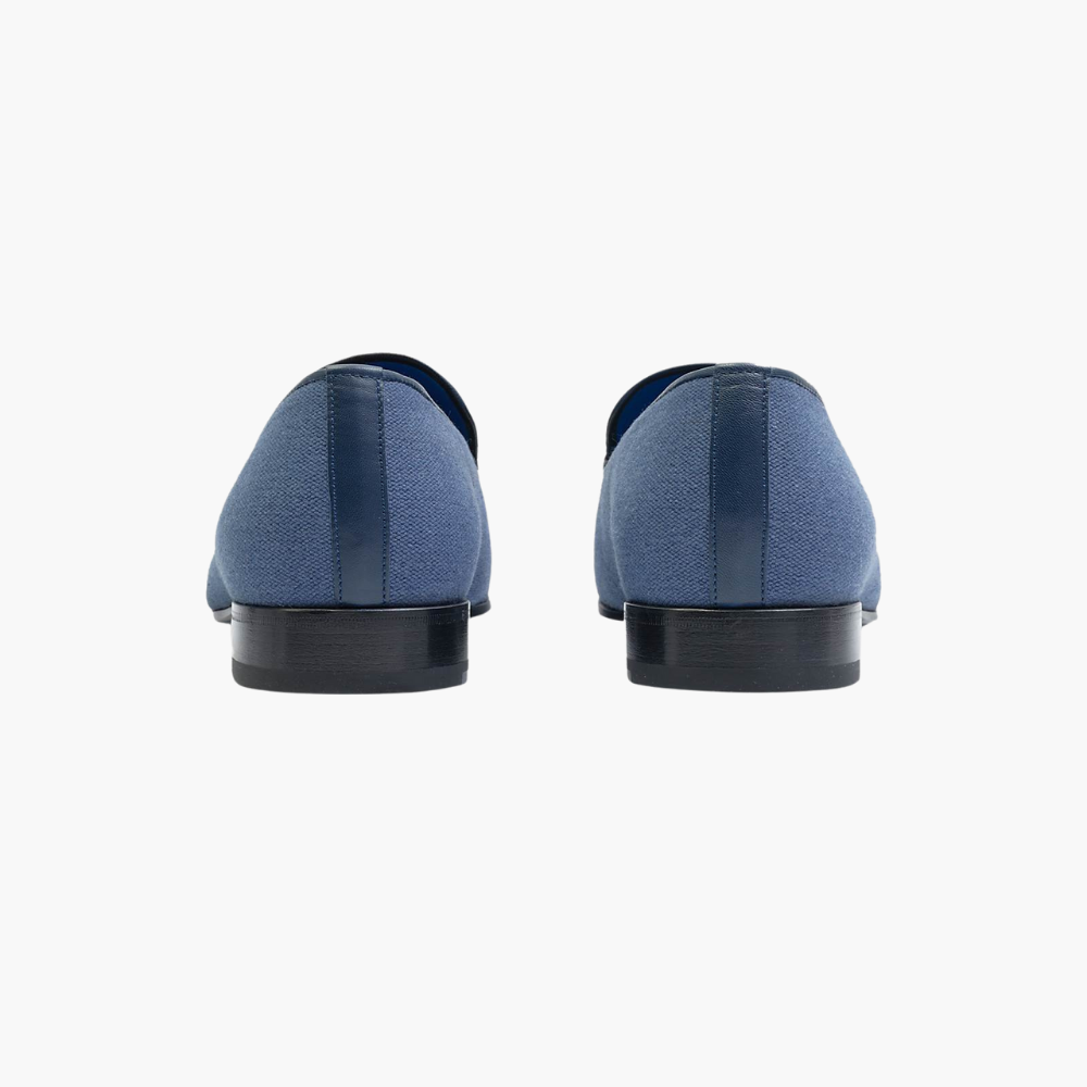 Light Blue Summer Canvas Slip On - A11MS20FL1