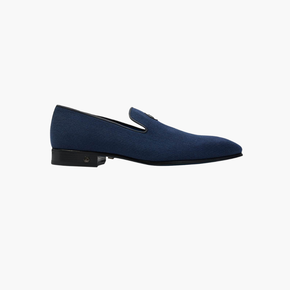 Navy Blue Summer Canvas Slip On - A11MS20FL1