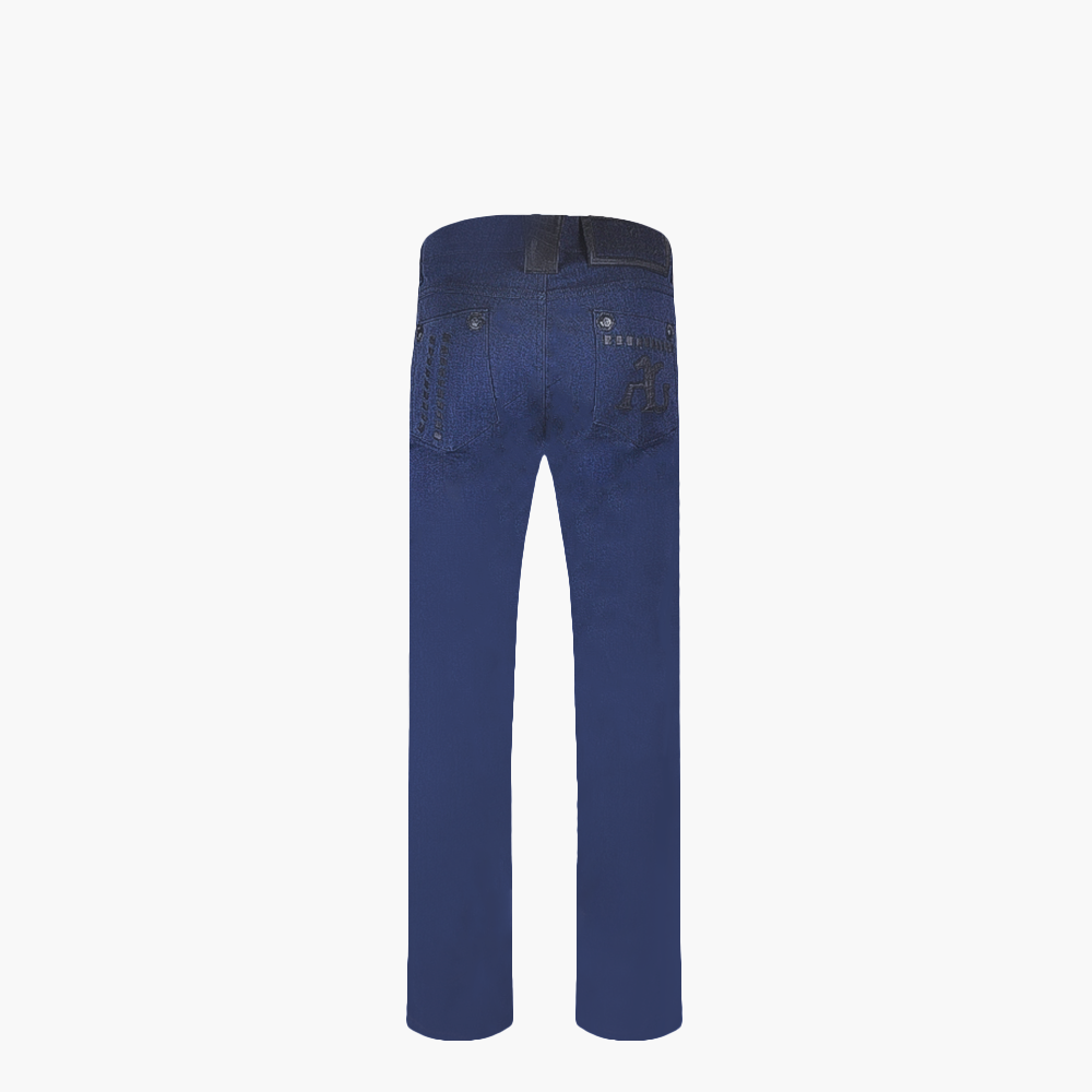 Blue & Black Crocodile AG Dragon Jeans