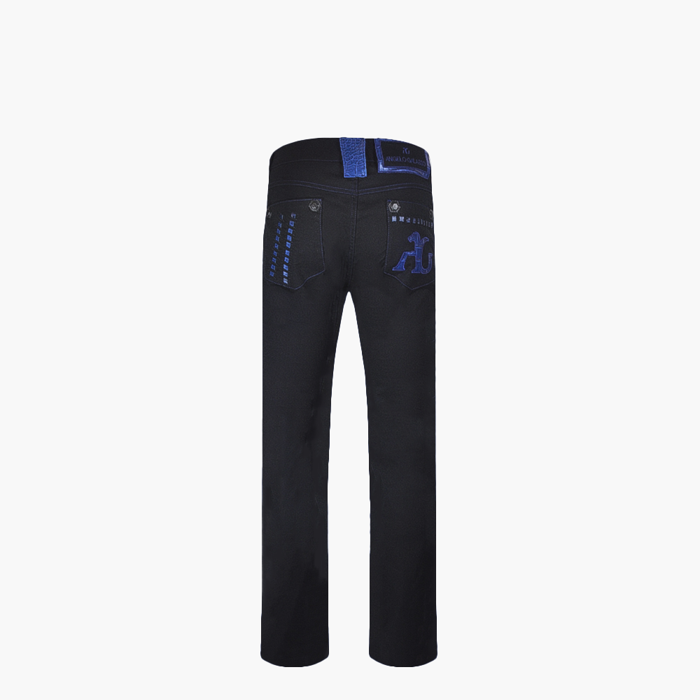 Black & Blue Crocodile AG Dragon Jeans