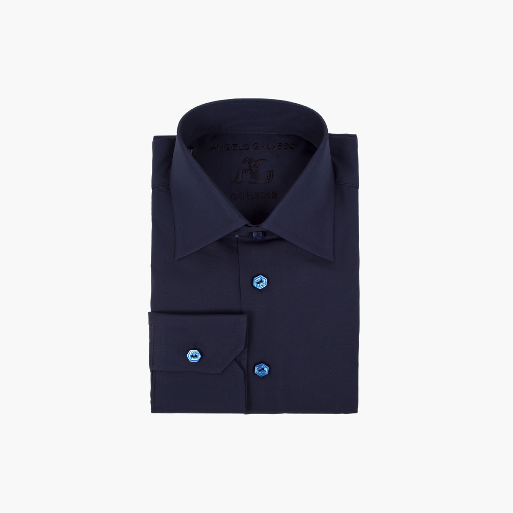 Blue Classic Corleone Shirt -