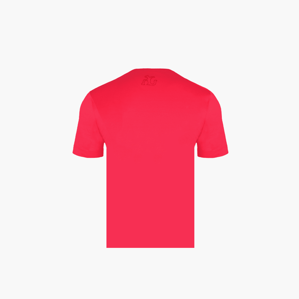 Red Dragoon C-Neck T-Shirt - Angelo Galasso - Luxury Italian Menswear London