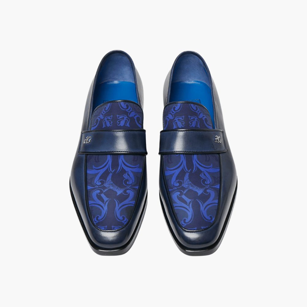 Maiolica Calfskin Moccasin - Angelo Galasso - Luxury Italian Menswear London