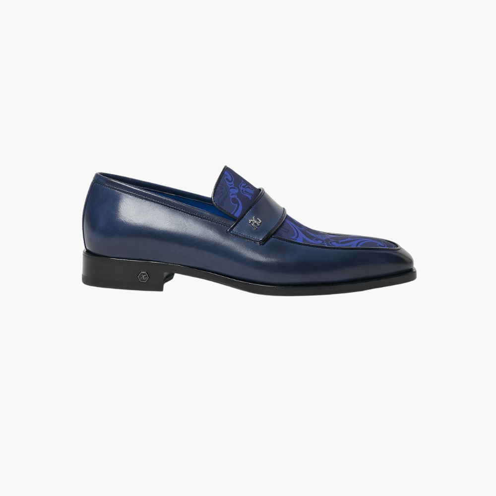 Maiolica Calfskin Moccasin - Angelo Galasso - Luxury Italian Menswear London