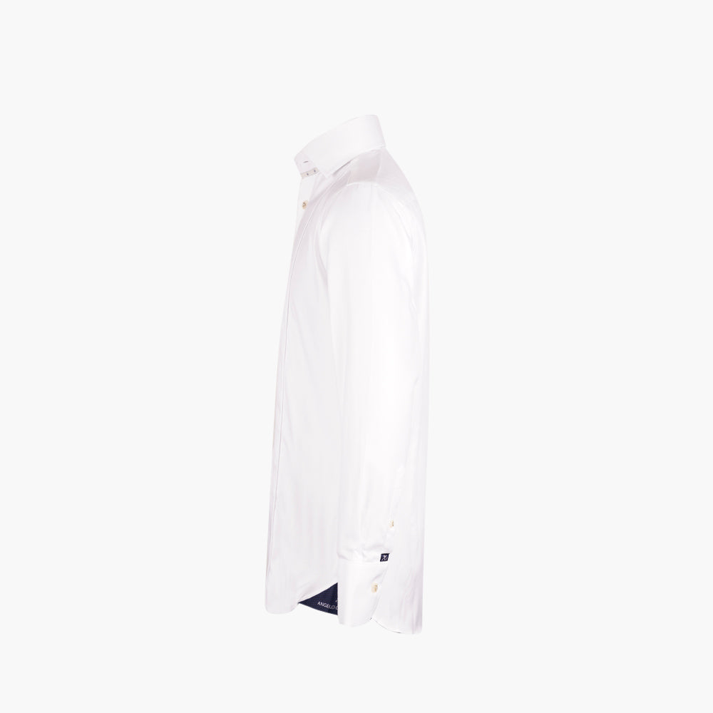 White Classic Cotton Mason Shirt - AG1HASCO02