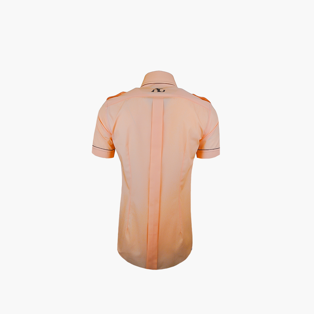 Orange  Short Sleeves Portofino/Mason Shirt
