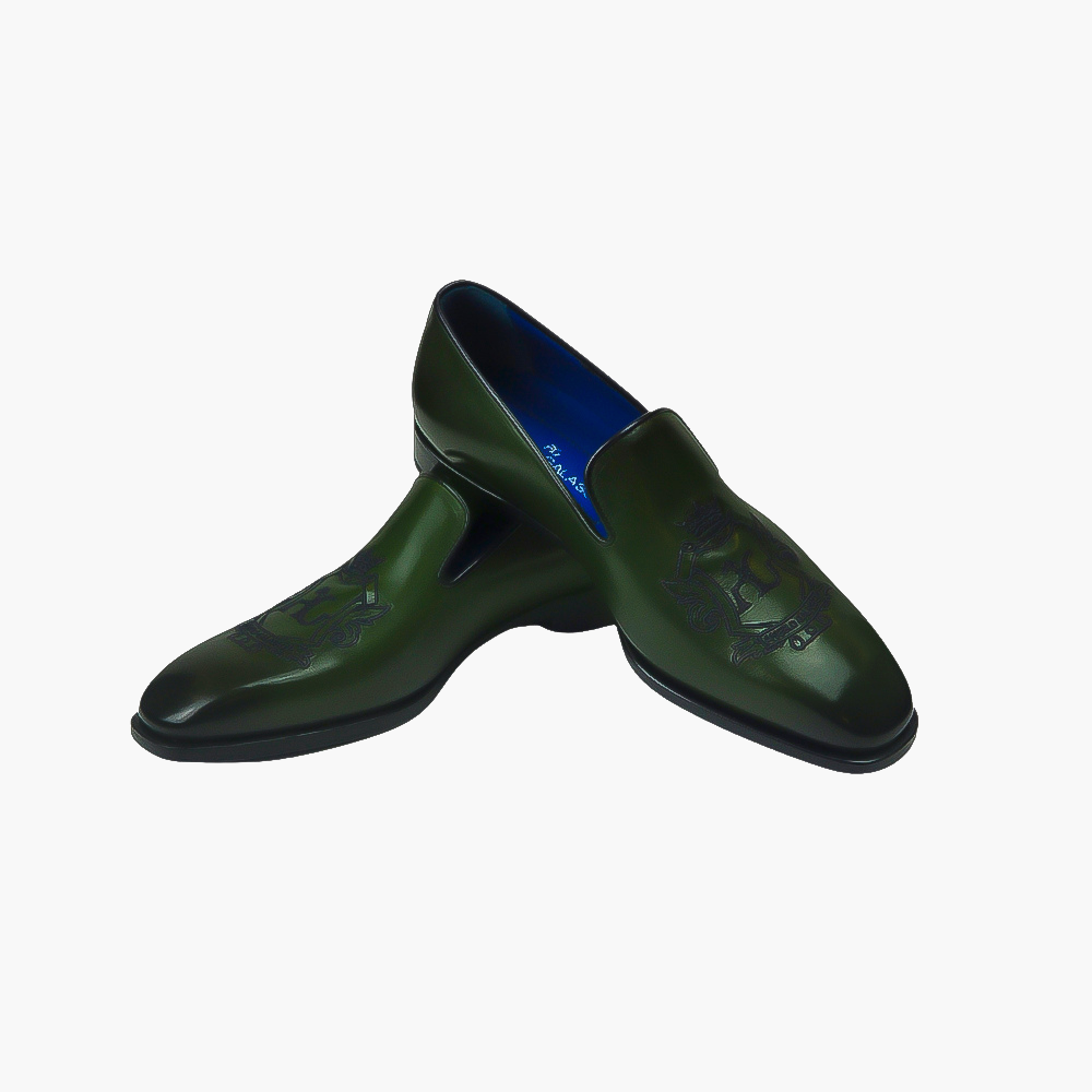 Green Araldica Slip On - AG22WSGAL19