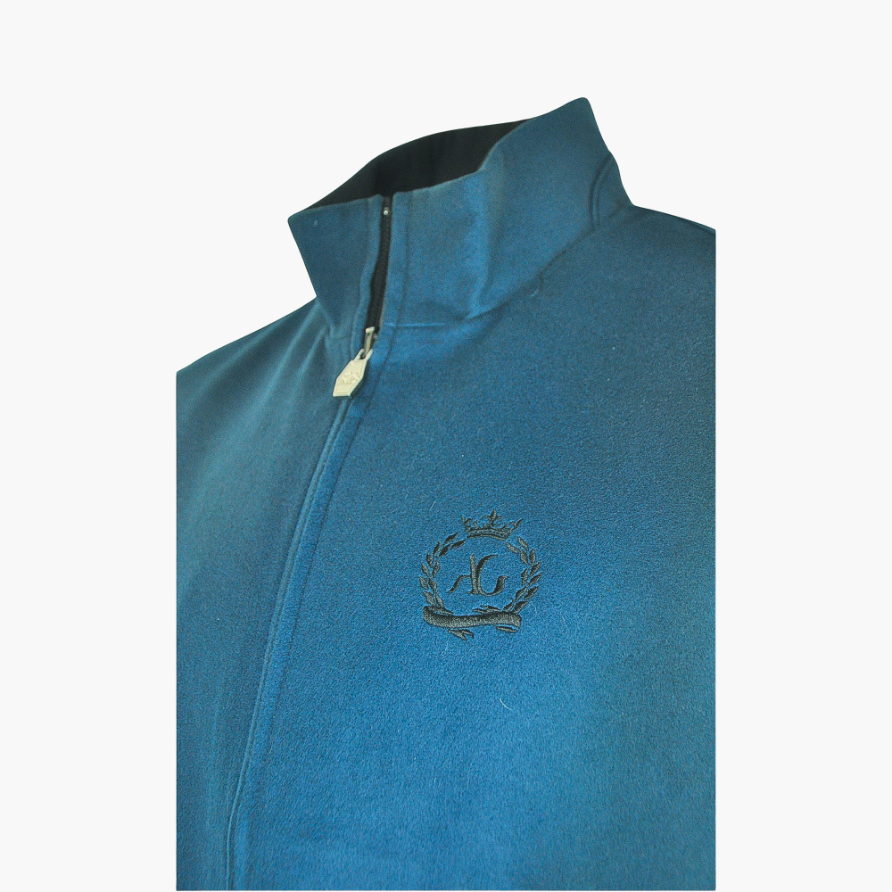 Green & Black Reversible Alloro Gilet - AG23FWLIV003