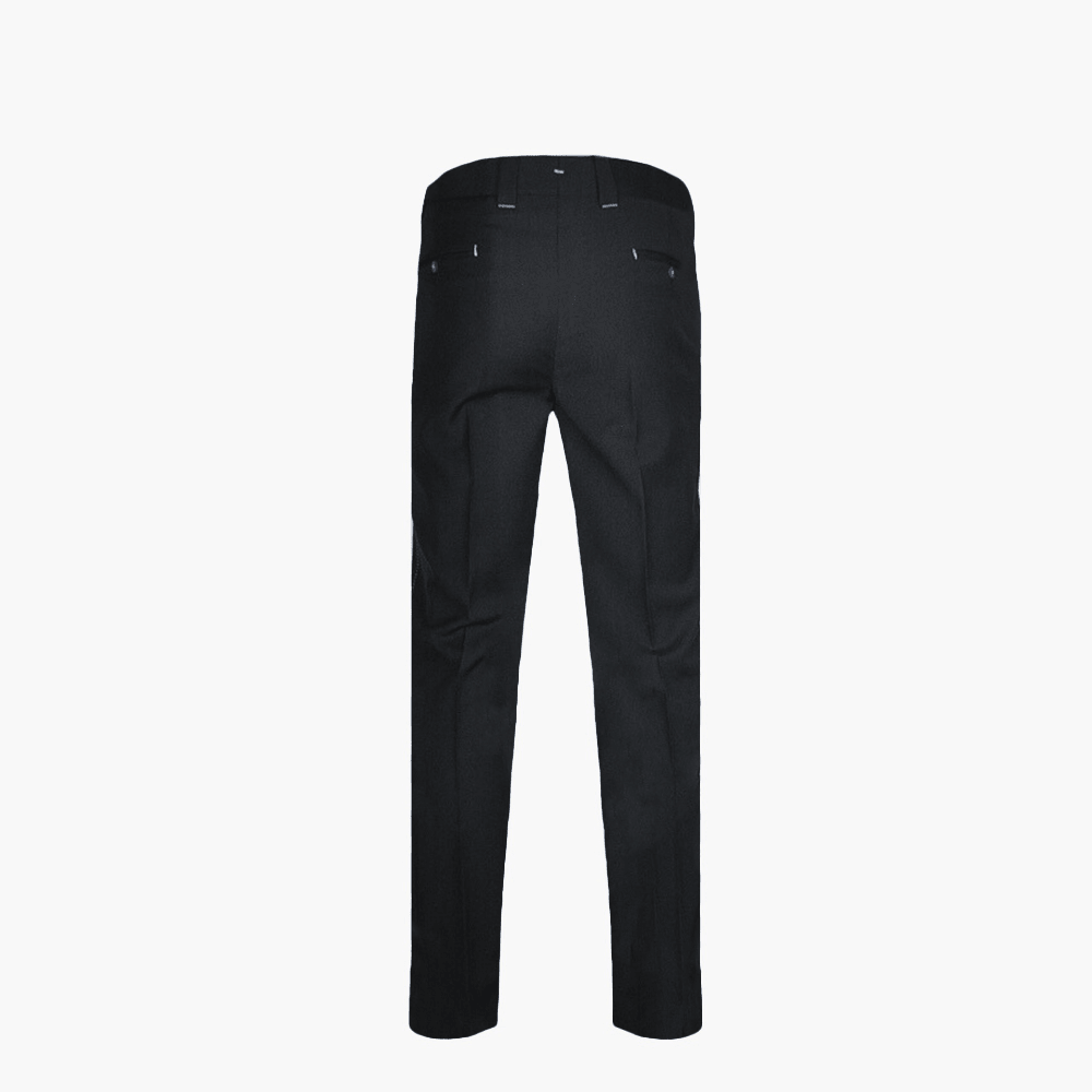Black Trousers - Angelo Galasso - Luxury Italian Menswear London