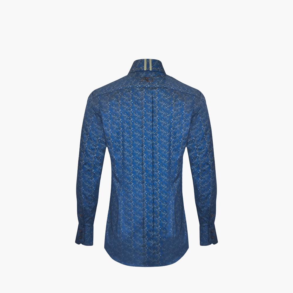 Blue Paisley Mason Shirt