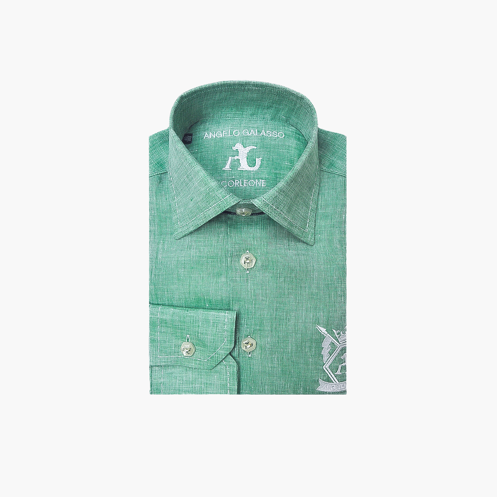 Green Hexagonal Corleone Shirt