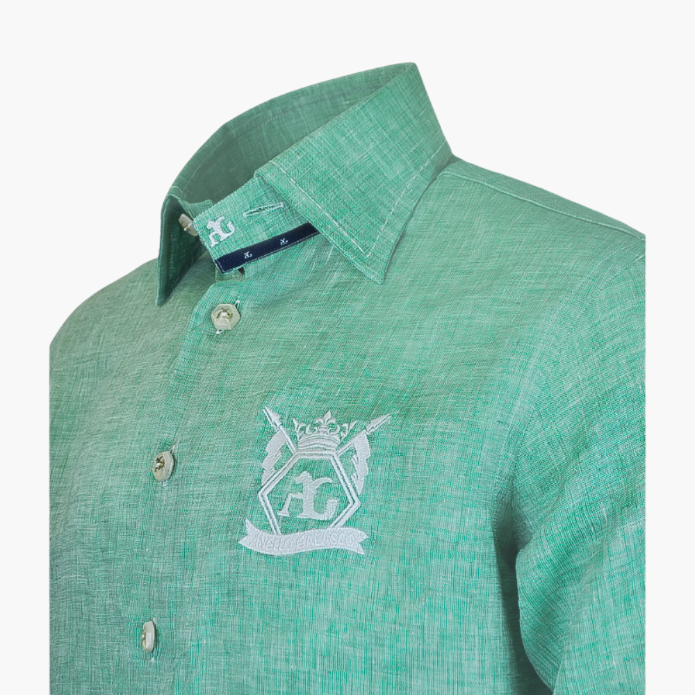 Green Hexagonal Corleone Shirt