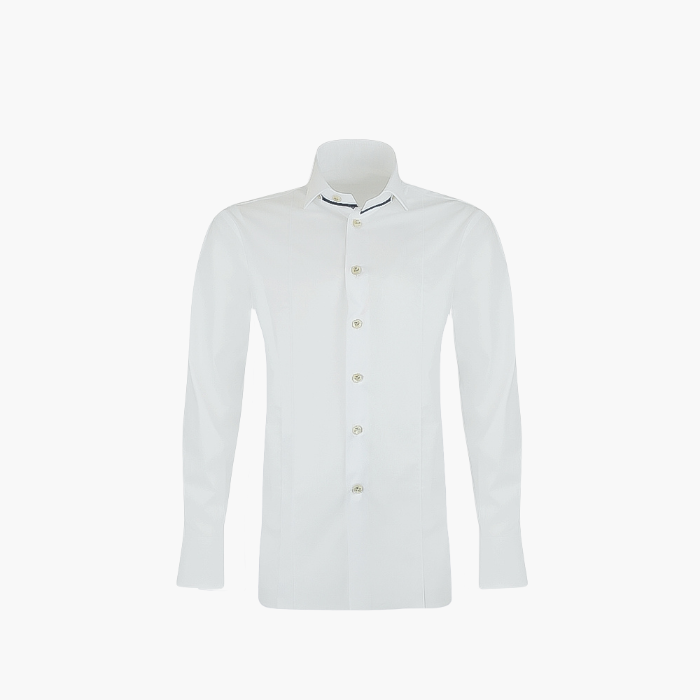 White Twill Mason Shirt -