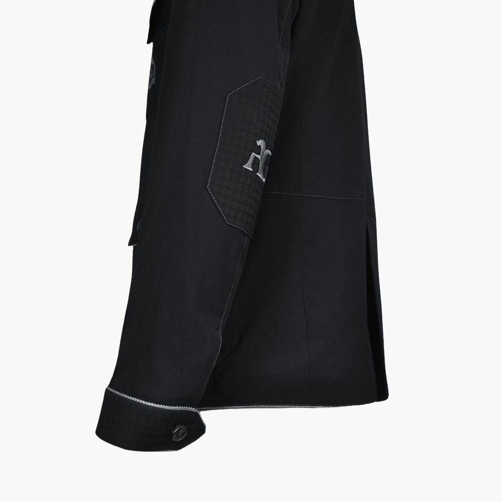 Black Sahariana - Angelo Galasso - Luxury Italian Menswear London