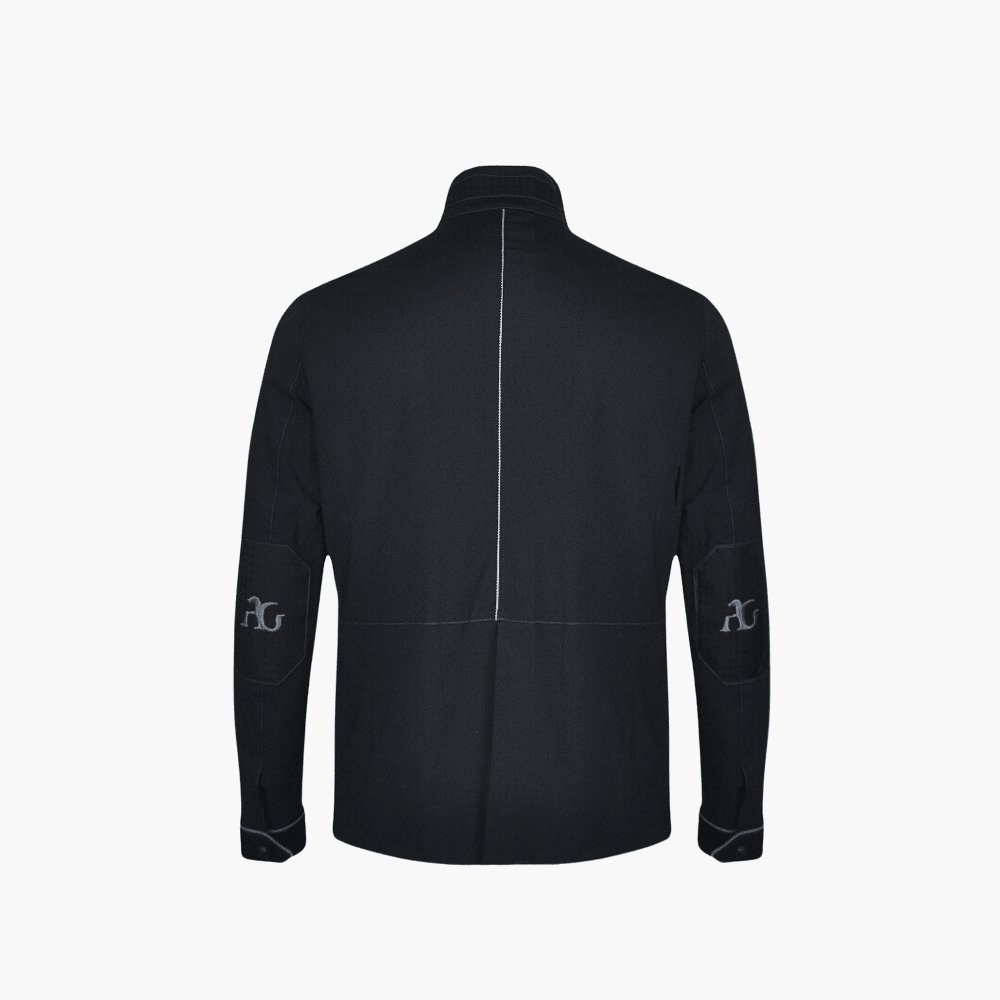 Black Sahariana - Angelo Galasso - Luxury Italian Menswear London
