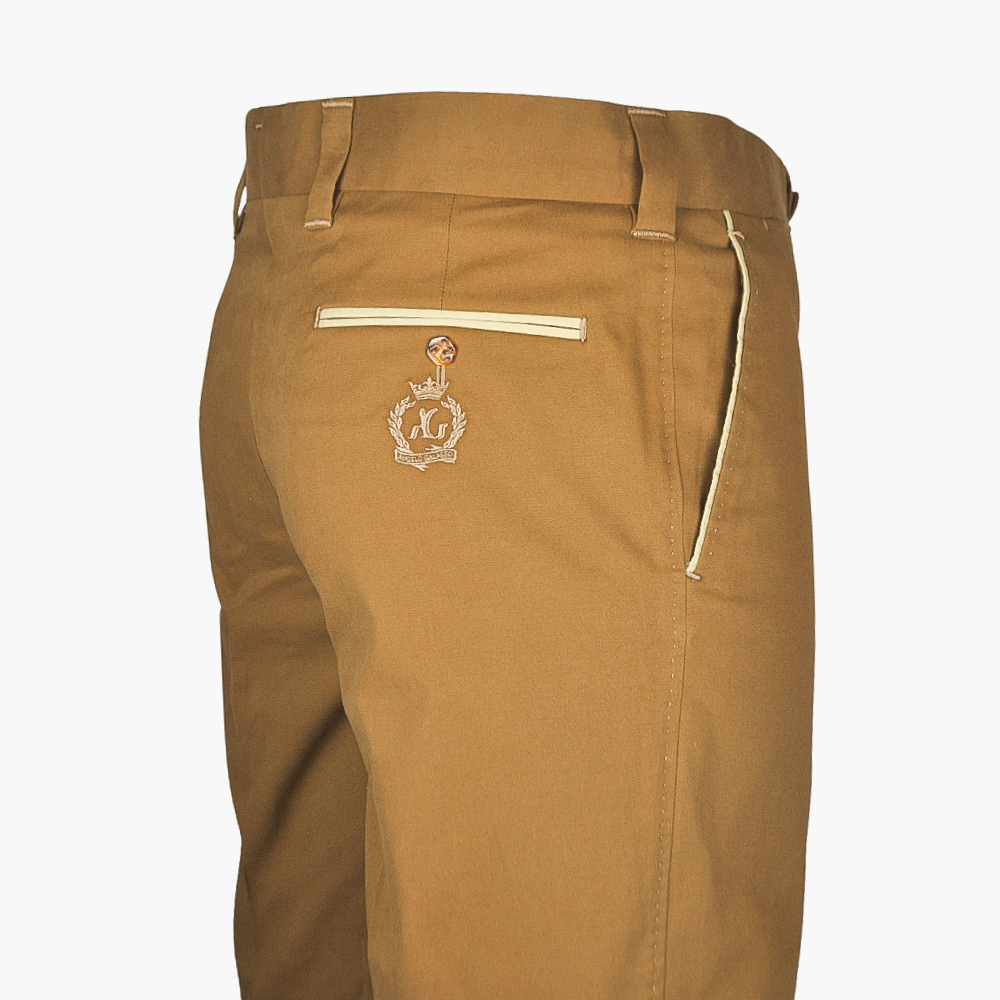 Brown Alloro Bermuda - AG23S7RIV04BRFL