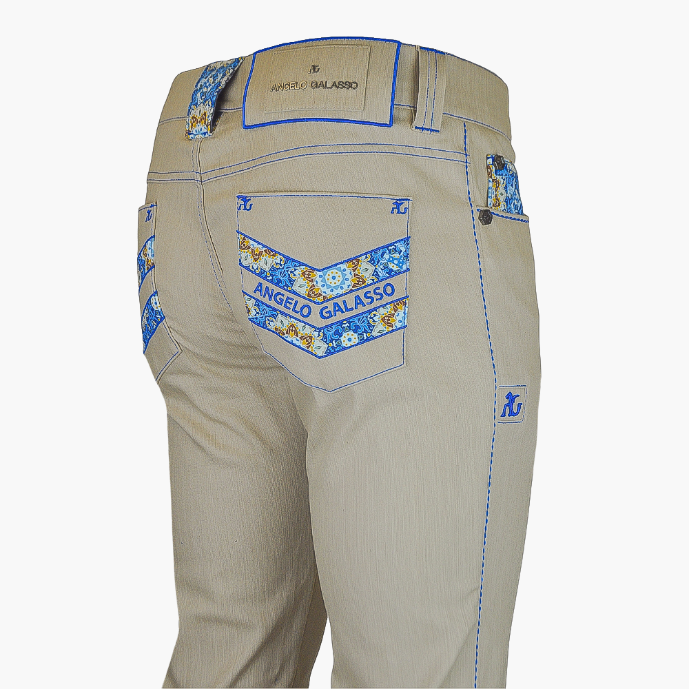 Beige  Jeans  AG Print