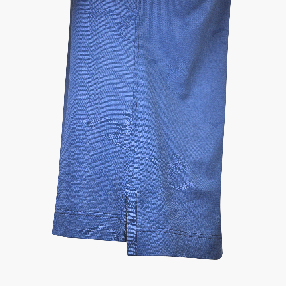 Blue  Custom printed AG Polo – AG23STPLO01FL