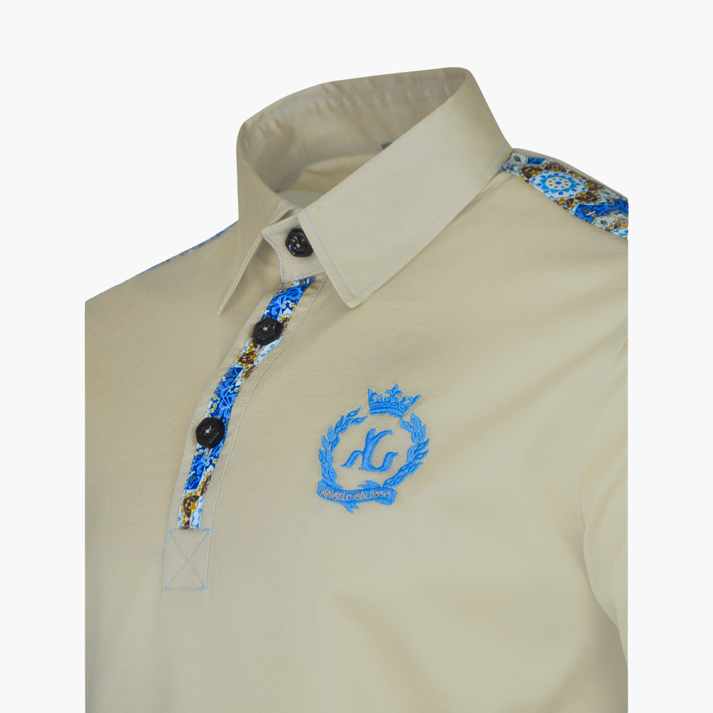 Beige Azulejo & AG Alloro Polo - AG23STPLO02FL