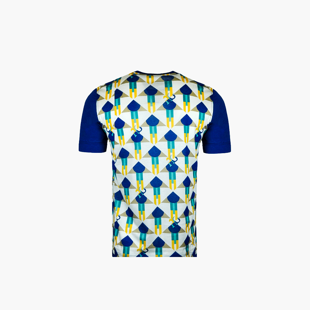 Optical Custom AG Print T-Shirt - Angelo Galasso - Luxury Italian Menswear London