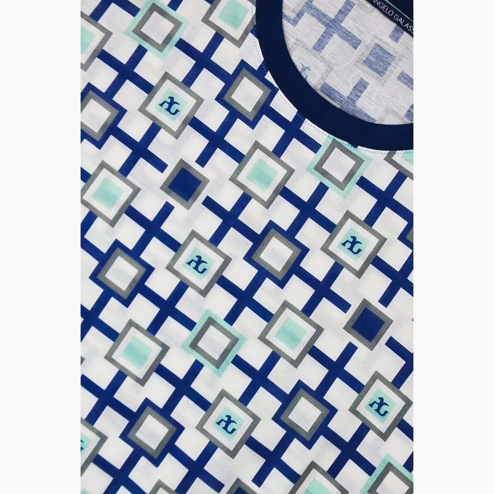 Square Custom Print T-Shirt - AG23STTSH02FL