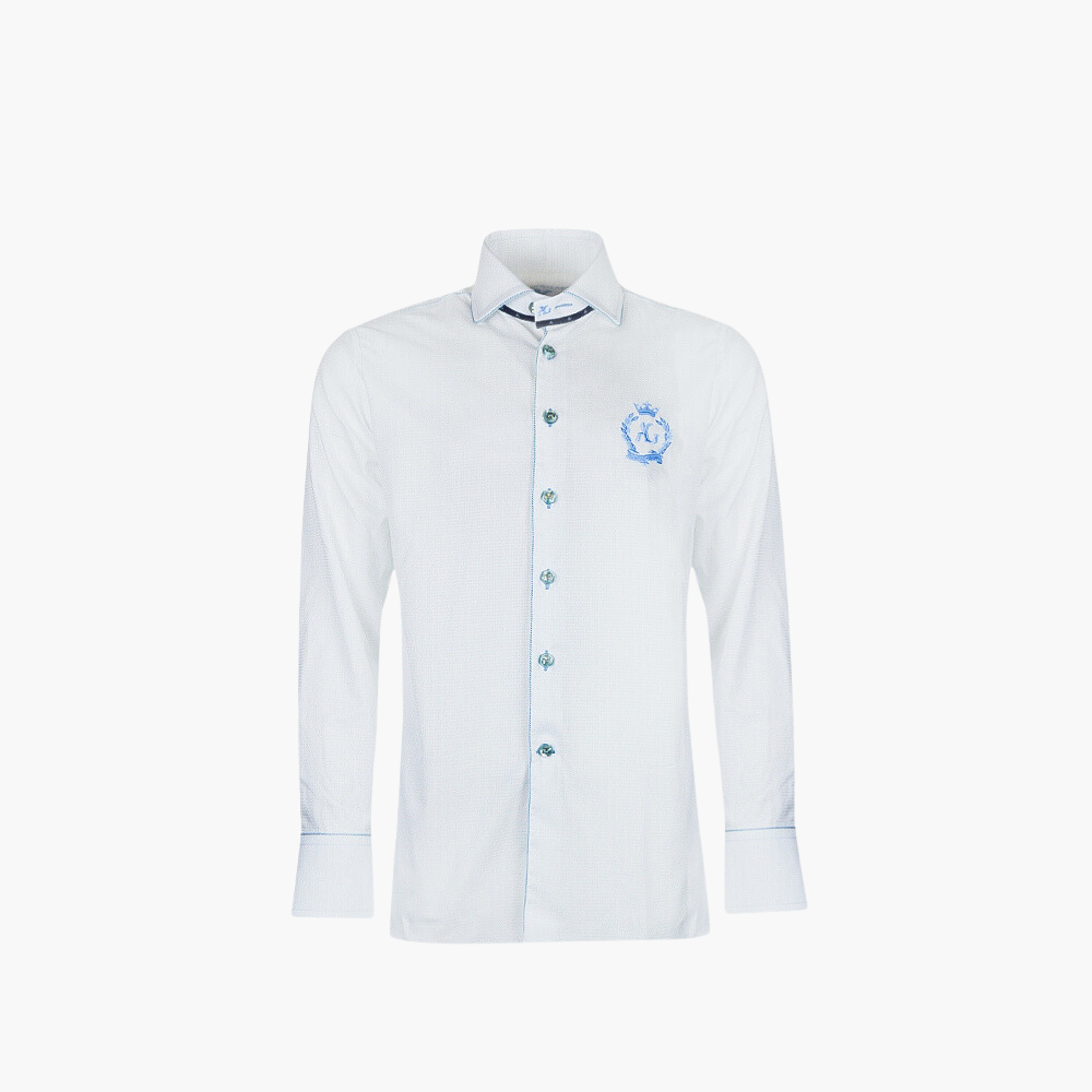 White Alloro Logo Mason Shirt -